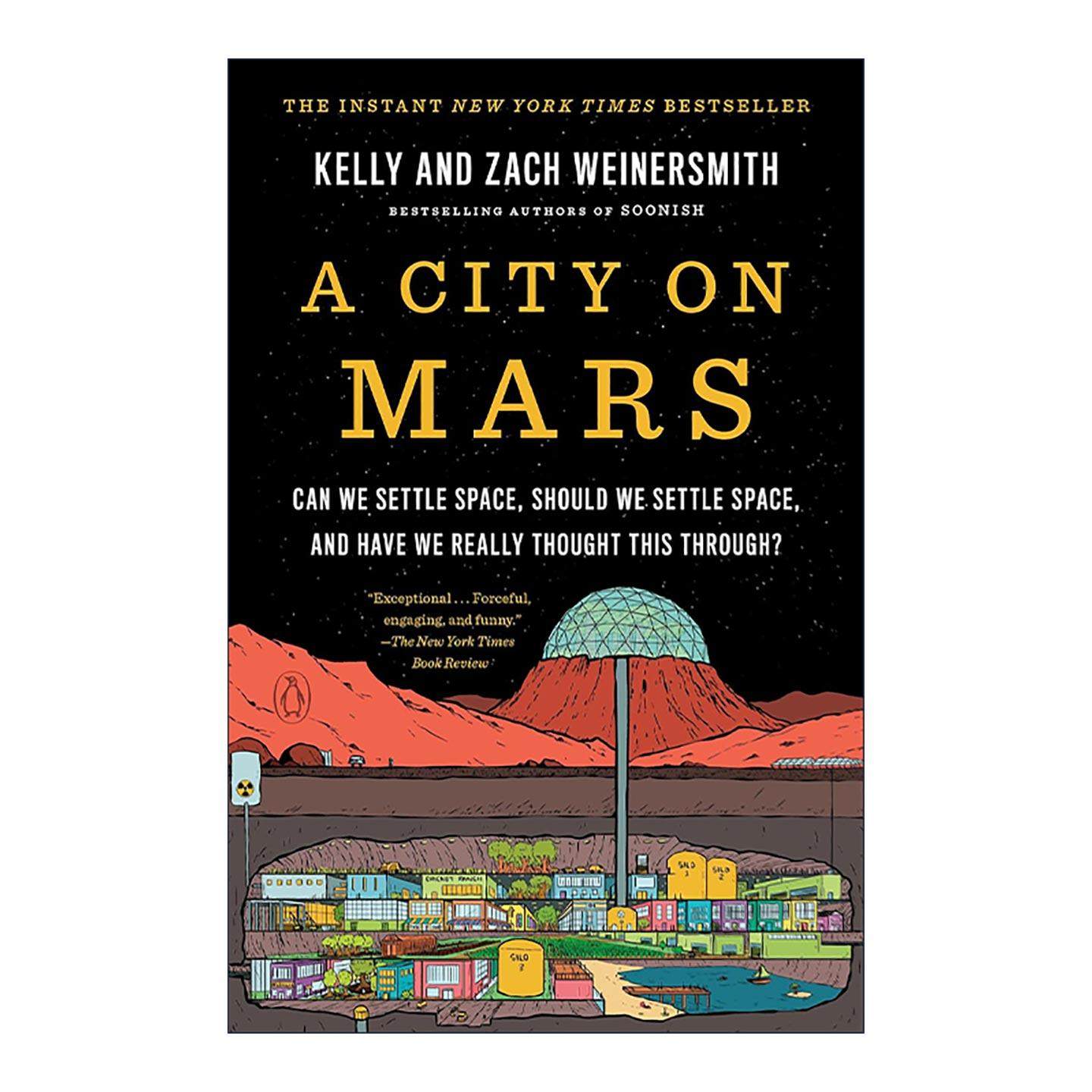 英文原版 A City on Mars 在火星买房 太空移民计划的可行性分析报告 雨果奖 英文版 进口英语原版书籍