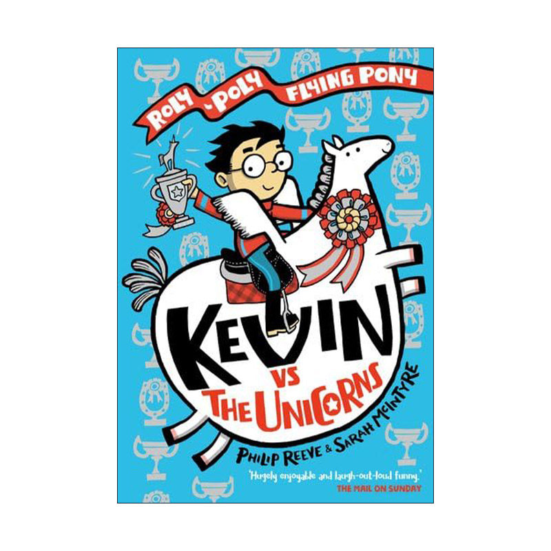 英文原版 Kevin Vs the Unicorns a Rolypoly Flying Pony Adventure 凯文大战独角兽 飞马奇遇记 英文版 进口英语原版书籍