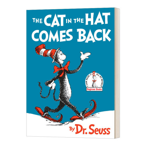 英文原版 The Cat in the Hat Comes Back 戴帽子的猫回来了 苏斯博士精装绘本 廖彩杏书单 儿童启蒙图画故事书 英文版进口英语书