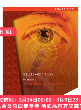 英文原版 Fraud Examination 舞弊审查 第6版 英文版 进口英语原版书籍