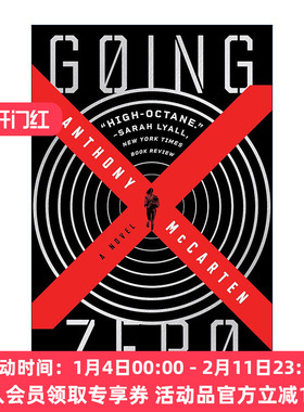 英文原版 Going Zero 归零 推理惊悚小说 Anthony McCarten 奥斯卡提名编剧 英文版 进口英语原版书籍