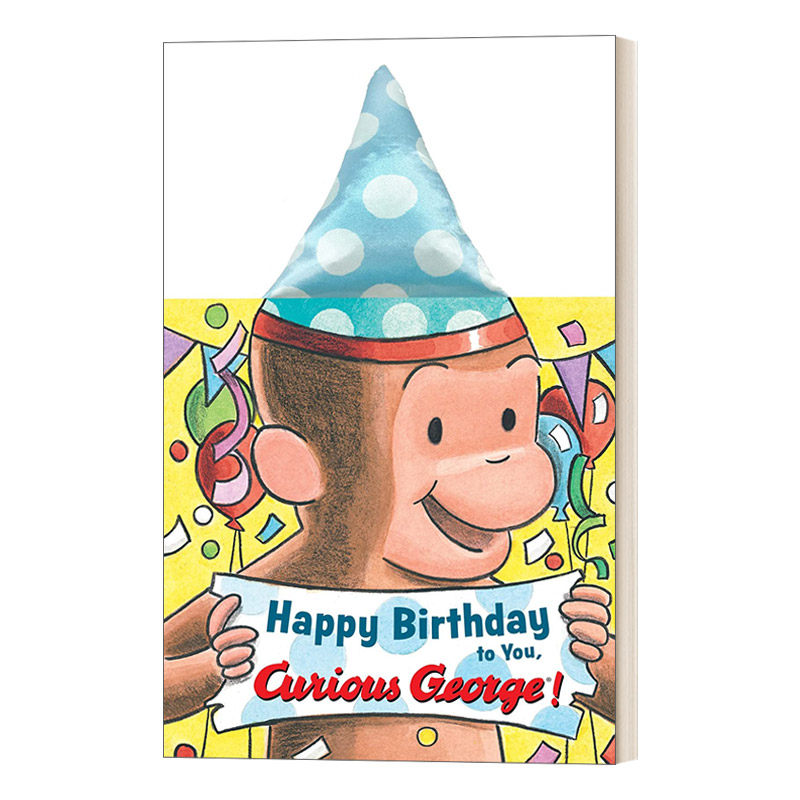 英文原版 happy birthday to you  curious george!