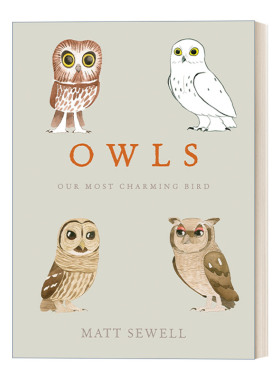 猫头鹰 英文原版 Owls Our Most Charming Bird 我们迷人的鸟 自然 观鸟指南 Matt Sewell 精装 英文版 进口英语原版书籍