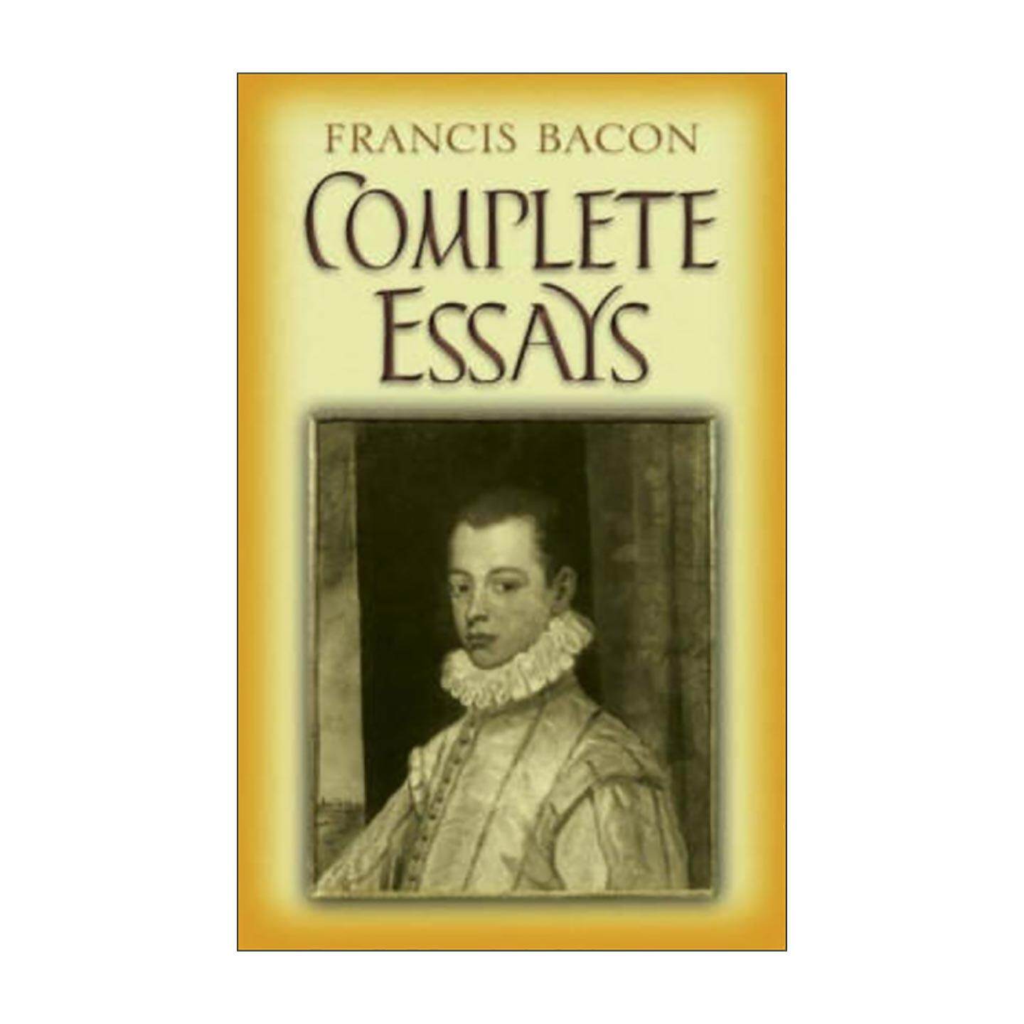 英文原版 Complete Essays 培根随笔全集 哲学 英文版 进口英语原版书籍