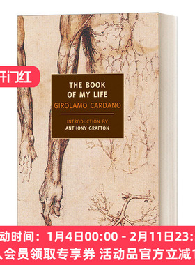 英文原版 The Book of My Life 我一生中的书 Girolamo Cardano吉罗拉莫 卡尔达诺 文艺复兴时期百科全书式学者 英文版 进口书籍