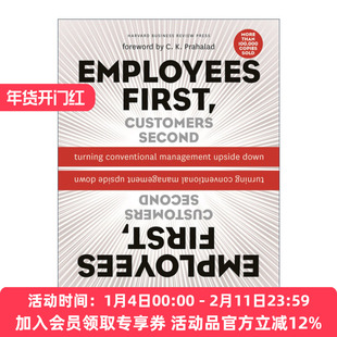 员工第一 英文原版 Employees First Customers Second 顾客第二 颠覆传统式管理 哈佛商业评论 精装 英文版 进口英语原版书籍