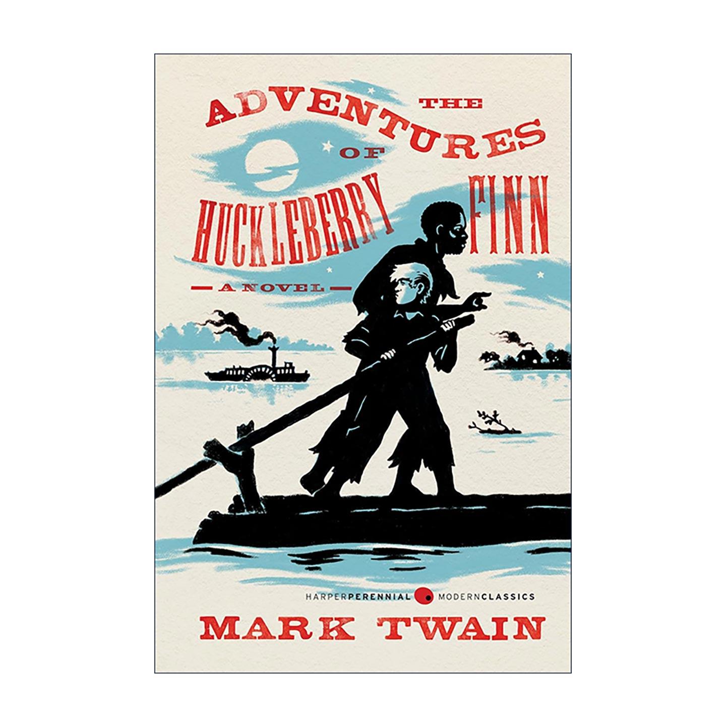 英文原版 The Adventures of Huckleberry Finn 哈克贝利·芬历险记 马克·吐温 英文版 进口英语原版书籍