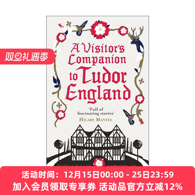 英文原版 A Visitor's Companion to Tudor England 都铎时代英格兰游客指南 英文版 进口英语原版书籍