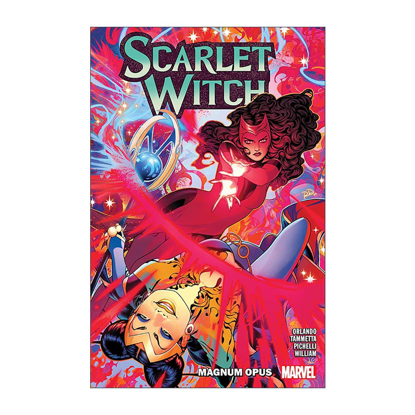 英文原版 Scarlet Witch by Steve Orlando Vol. 2 Magnum Opus 绯红女巫 卷二 杰作 漫威漫画 X战警 英文版 进口英语原版书籍