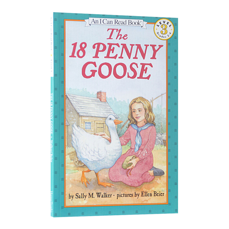 挂着18便士的鹅 英文原版 The 18 Penny Goose I Can Read Level 3 汪琣珽第四阶段书单 英文版 美国少儿分级读物