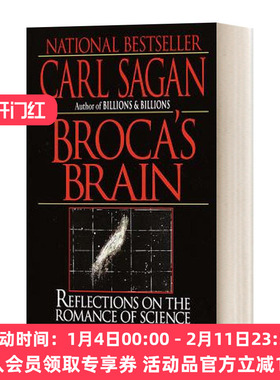 英文原版 Broca's Brain 布罗卡的大脑 对科学罗曼史的反思 英文版 进口英语原版书籍