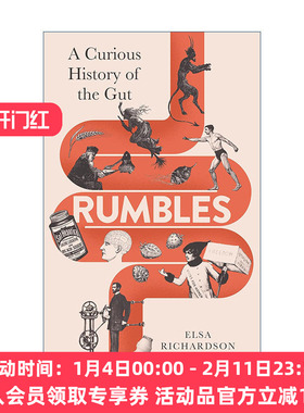 英文原版 Rumbles 肠道的秘密历史 艾尔莎·理查森 精装生理科普图书 英文版 进口英语原版书籍