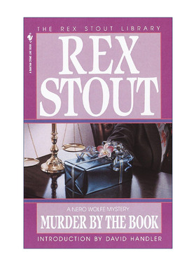 英文原版 Murder By the Book Nero Wolfe 被书谋杀 Rex Stout雷克斯·斯托特 英文版 进口英语原版书籍