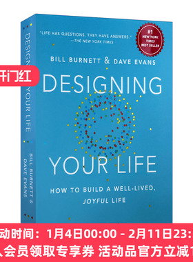 英文原版 Designing Your Life 设计你的生活 斯坦福大学人生设计课 精装 英文版 进口英语原版书籍