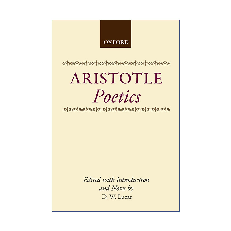 亚里士多德诗学  英文原版 Poetics 牛津古典研究读本 英文版 进口英语原版书籍
