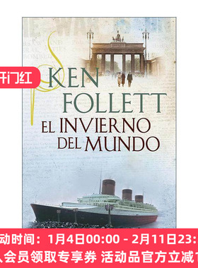 原版 El invierno del mundo Winter of the World 世界的凛冬 世纪三部曲2 西班牙语版 肯·福莱特 进口原版书籍