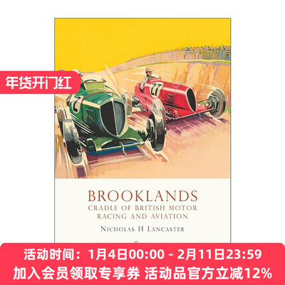英文原版 Brooklands 布鲁克兰兹 英国赛车与航空的摇篮 历史图册 英文版 进口英语原版书籍
