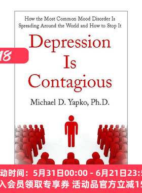 英文原版 Depression Is Contagious 抑郁会传染 全球常见情绪障碍如何蔓延又该如何阻断 英文版 进口英语原版书籍