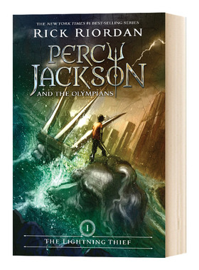 波西杰克逊1 神火之盗 英文原版Percy Jackson and the Olympians Book One The Lightning Thief儿童故事 英文版进口英语原版书籍