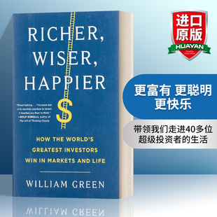 Happier 更富有 进口英语原版 Richer 书籍 英文版 Wiser 更快乐 英文原版 更聪明