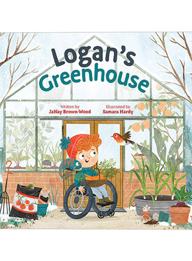 洛根的温室 英文原版 Logan's Greenhouse (Where In the Garden?) 花园在哪里系列 儿童科普百科精装绘本 Samara Hardy 进口书籍