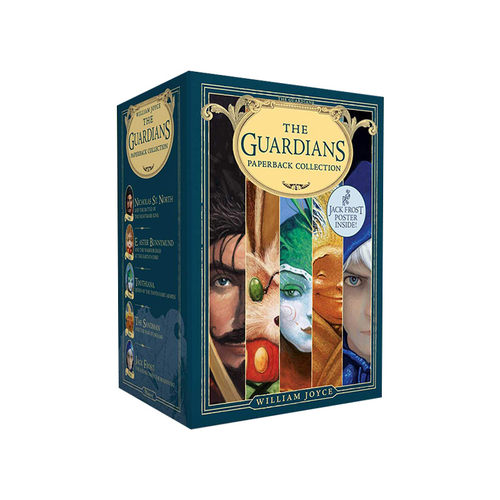 英文原版 The Guardians Paperback Collection 守护者联盟1-5套装 含杰克冻人海报 英文版 进口英语原版书籍