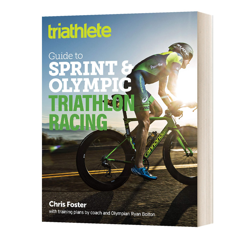 英文原版 Triathlete Guide to Sprint and Olympic Triathlon Racing 铁人三项短跑和奥林匹克铁人三项比赛指南 进口英语书籍