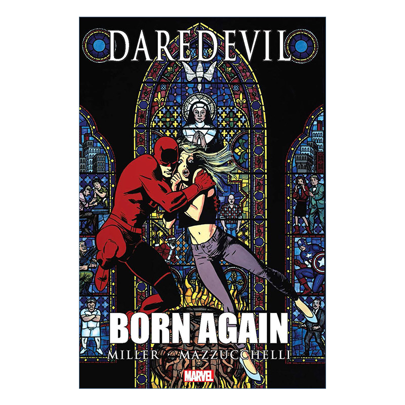 夜魔侠重生英文原版 Daredevil Born Again漫威漫画 Frank Miller英文版进口英语原版书籍-封面