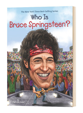 谁是布鲁斯斯普林斯汀 英文原版 Who Is Bruce Springsteen 儿童阅读 英文版 进口英语原版书籍