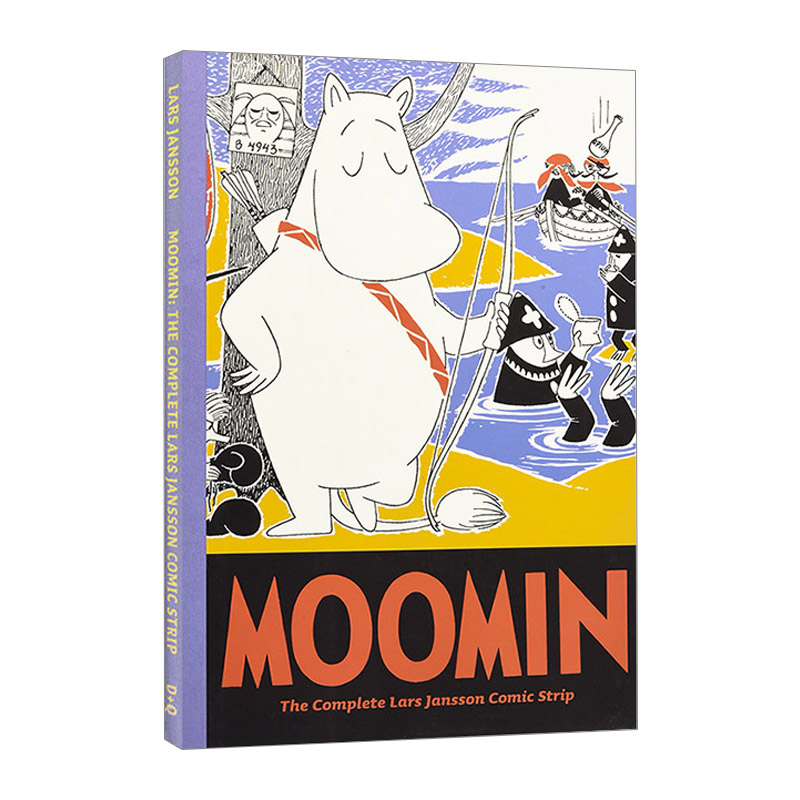 英文原版绘本 Moomin Book Seven 姆明 漫画7 The Complete Tove Jansson Comic Strip 英文版 进口英语原版书籍