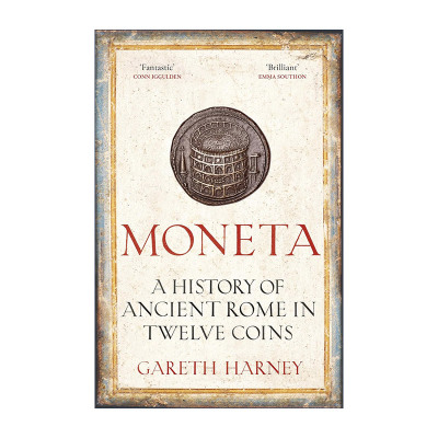 英文原版 Moneta 金钱 十二枚硬币中的古罗马史 加雷斯·哈尼 英文版 进口英语原版书籍