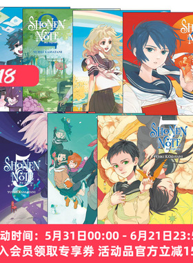 英文原版 Shonen Note Boy Soprano 少年笔记系列1-7册 少年乐谱 治愈系漫画 隐之王作者镰谷悠希 讲谈社 英文版 进口英语原版书籍
