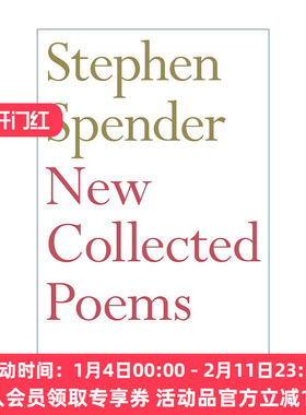 英文原版 New Collected Poems of Stephen Spender 英国诗人斯蒂芬·斯彭德诗选 英文版 进口英语原版书籍