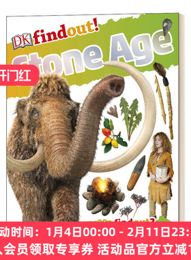 英文原版 DKfindout! Stone Age DK小发现 石器时代 儿童读物 英文版 进口英语原版书籍