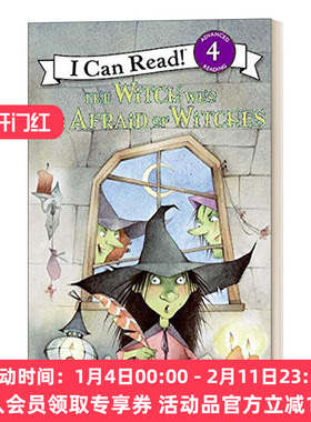 害怕女巫的女巫 英文原版 The Witch Who Was Afraid of Witches I Can Read分级读物 I Can Read Level 4 英文版 进口书籍