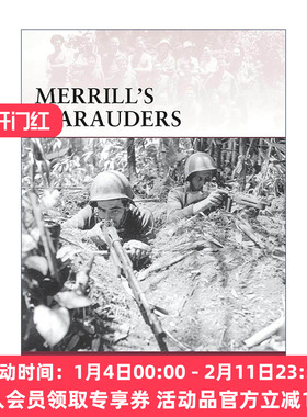 英文原版 Merrill’s Marauders 麦瑞尔突击队 历史上的战士系列 英文版 进口英语原版书籍