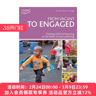 英文原版 From Vacant to Engaged 从空虚到参与 把儿童主导的学习放在你的计划中心 英文版 进口英语原版书籍