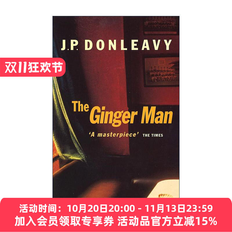 英文原版 Ginger Man 姜饼人 邪典小说 英文版 进口英语原版书籍