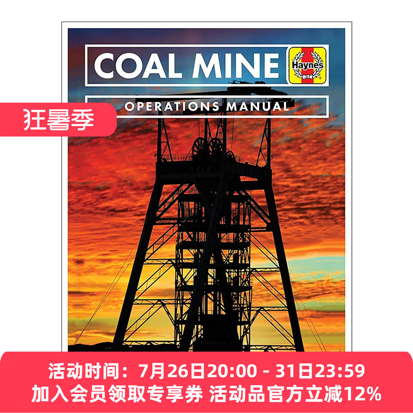 英文原版 Haynes Coal Mine Operations 煤矿操作手册 精装 英国煤矿业历史 技术 设备 采矿安全 英文版 进口英语原版书籍