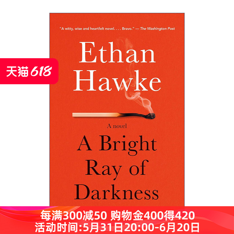 英文原版 A Bright Ray of Darkness Vintage Contemporaries 黑暗之光 爱在黎明破晓前主演Ethan Hawke伊桑·霍克 进口英语书籍 书籍/杂志/报纸 文学小说类原版书 原图主图