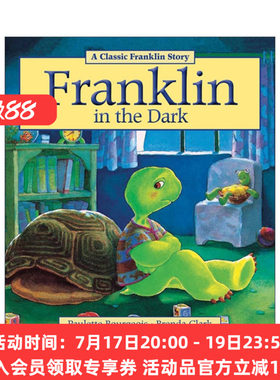 小乌龟富兰克林 英文原版 Franklin in the Dark 黑暗中的富兰克林 英文版 进口英语原版书籍