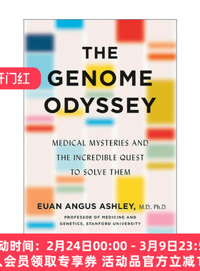 英文原版 The Genome Odyssey 基因组之谜 令人难以置信的探索之路 精装 英文版 进口英语原版书籍