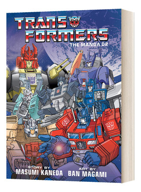 英文原版 Transformers The Manga Vol 2 变形金刚漫画2 Ban Magami 英文版 进口英语原版书籍