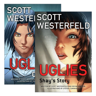 丑八怪系列2册 英文原版 Uglies 青少年奇幻漫画小说 Scott Westerfeld 英文版 进口英语原版书籍