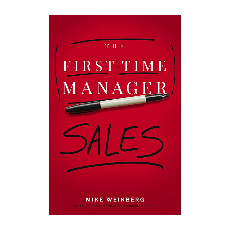 英文原版 The First-Time Manager Sales 第一次当经理之销售 英文版 进口英语原版书籍