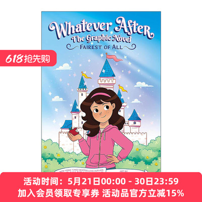 英文原版 Whatever After #1 Fairest of All 瞬息万变卷一 漫画版 英文版 进口英语原版书籍