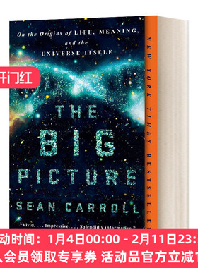 英文原版 The Big Picture 大图景 论生命的起源、意义和宇宙本身 物理 Sean Carroll 英文版 进口英语原版书籍