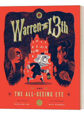 13岁的沃伦与全视之眼 英文原版小说 Warren the 13th and The All-Seeing Eye 儿童读物 精装 英文版 进口英语原版书籍
