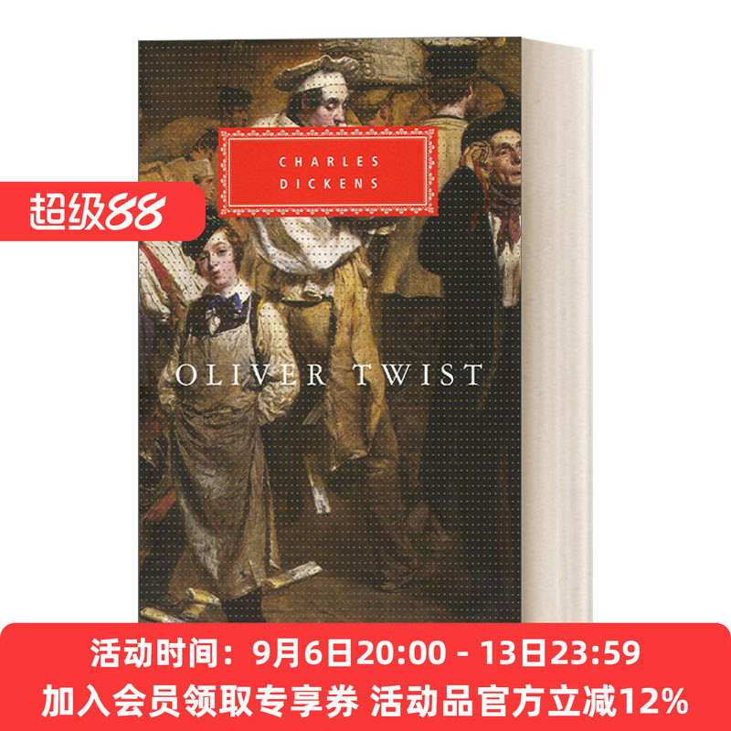 英文原版 Oliver Twist 雾都孤儿 查尔斯 狄更斯 Everyman精装收藏版 英文版 进口英语原版书籍