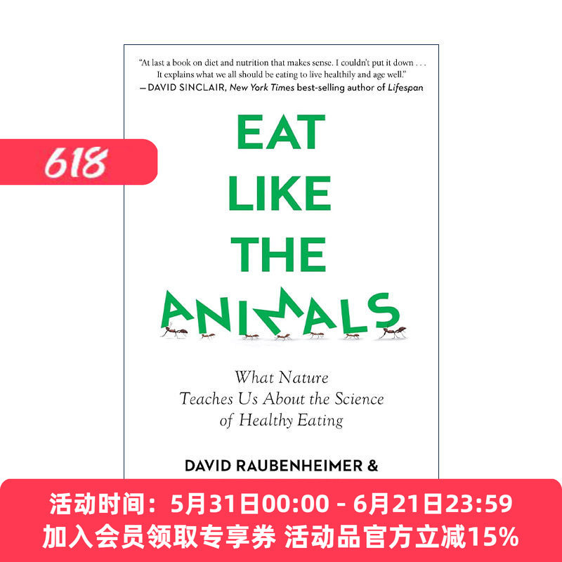 英文原版 Eat Like the Animals 动物为什么吃不胖 关于食欲 代谢与肥胖的营养大发现 英文版 进口英语原版书籍